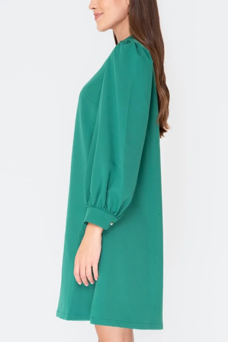 AMANDA DRESS (GREEN) 37.5"