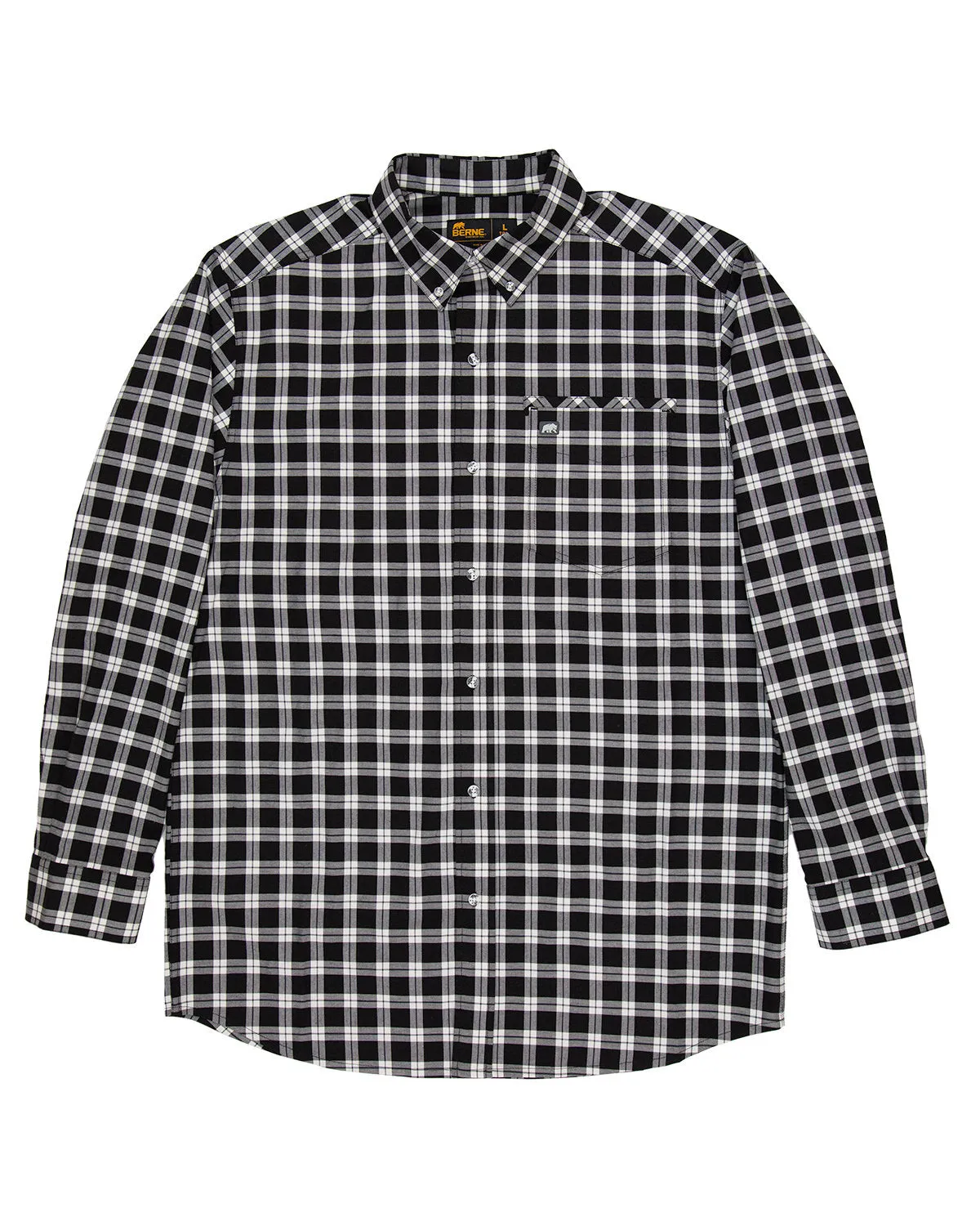 Berne Men's Foreman Flex180 Button-Down Woven Shirt