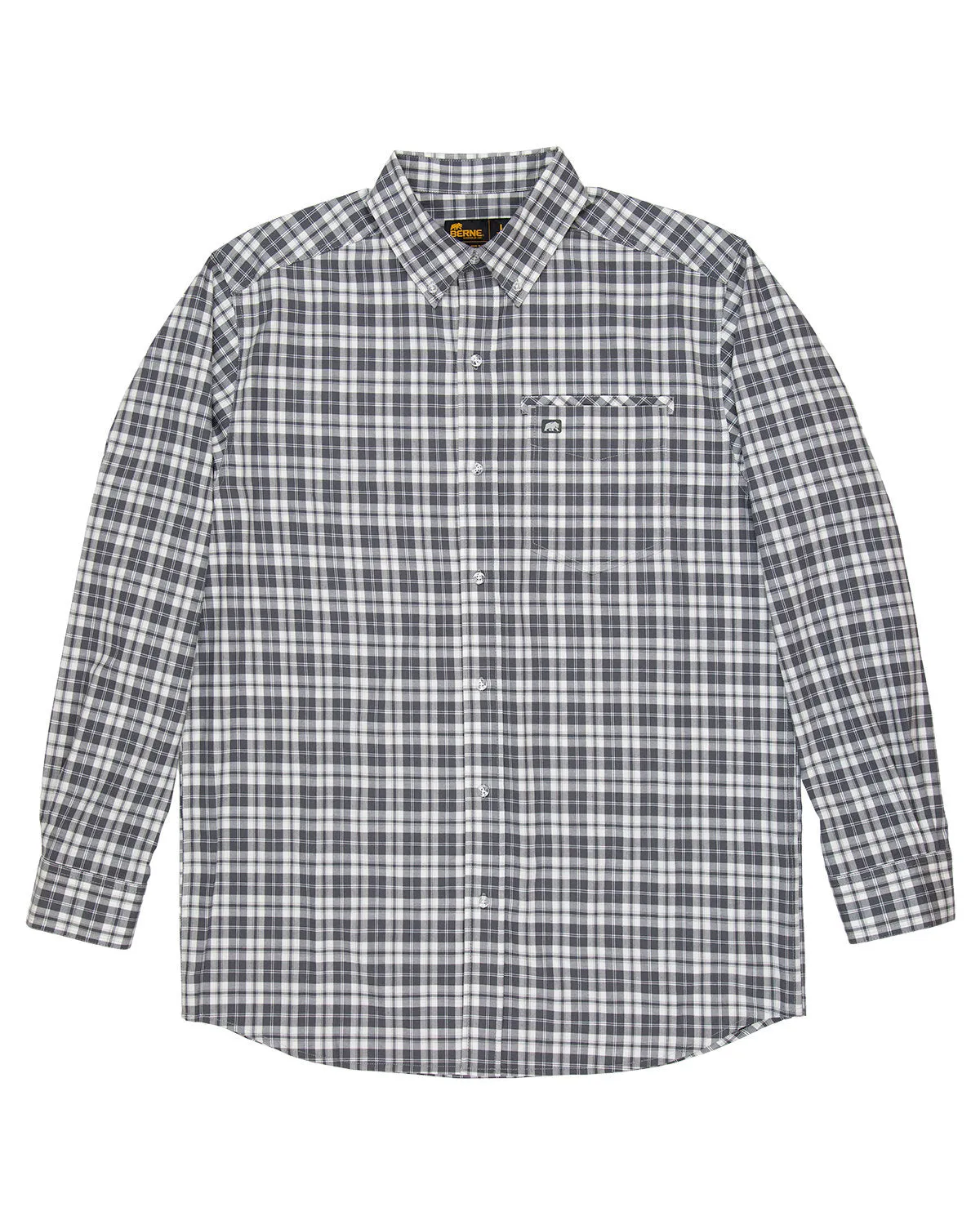 Berne Men's Foreman Flex180 Button-Down Woven Shirt