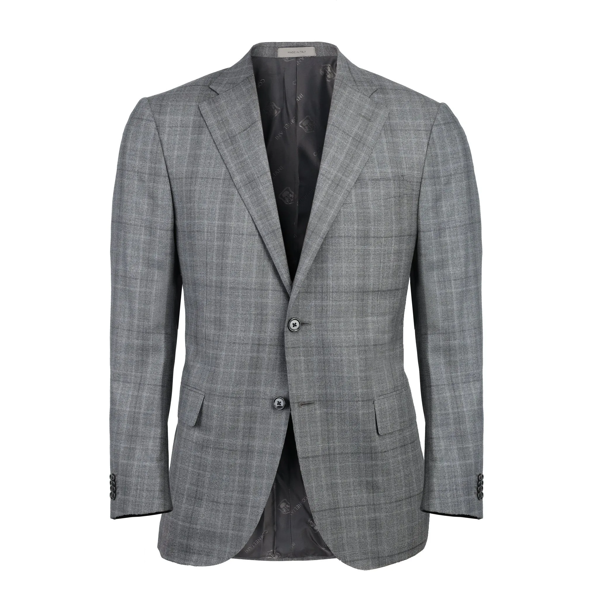 CORNELIANI Twill Leader Suit MID GREY