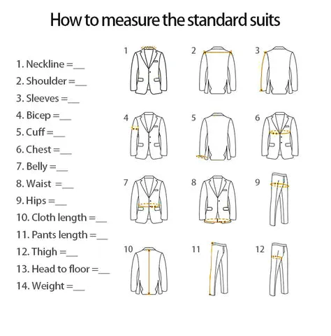 Cutom Made White Notched Lapel Three Pieces Prom Suits Black Dot Slim Fit Tuxedos