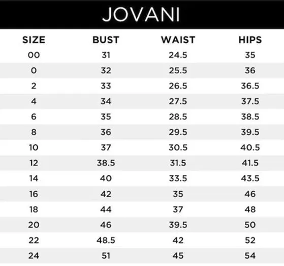 JOVANI 55272 White Floral Print 2 Piece Dress