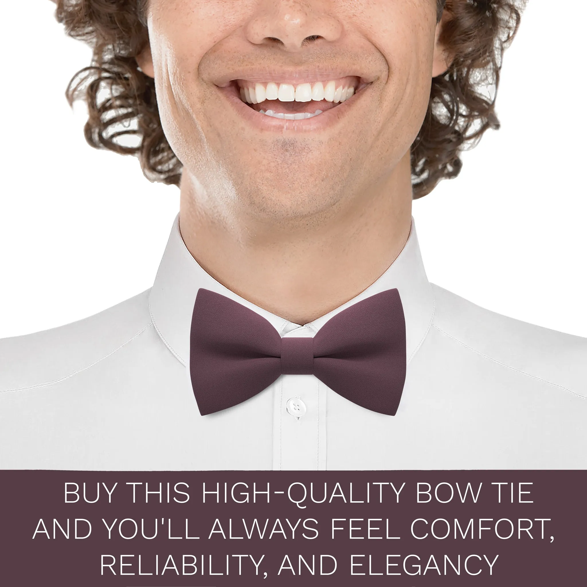 Mature Grape Bow Tie