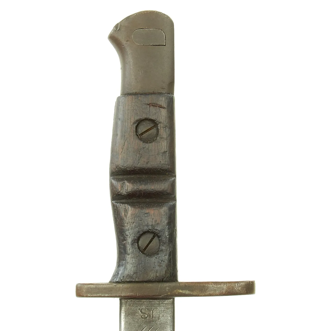 Original U.S. WWI M1917 Enfield British P1913 Overstamp Bayonet by Remington with Scabbard