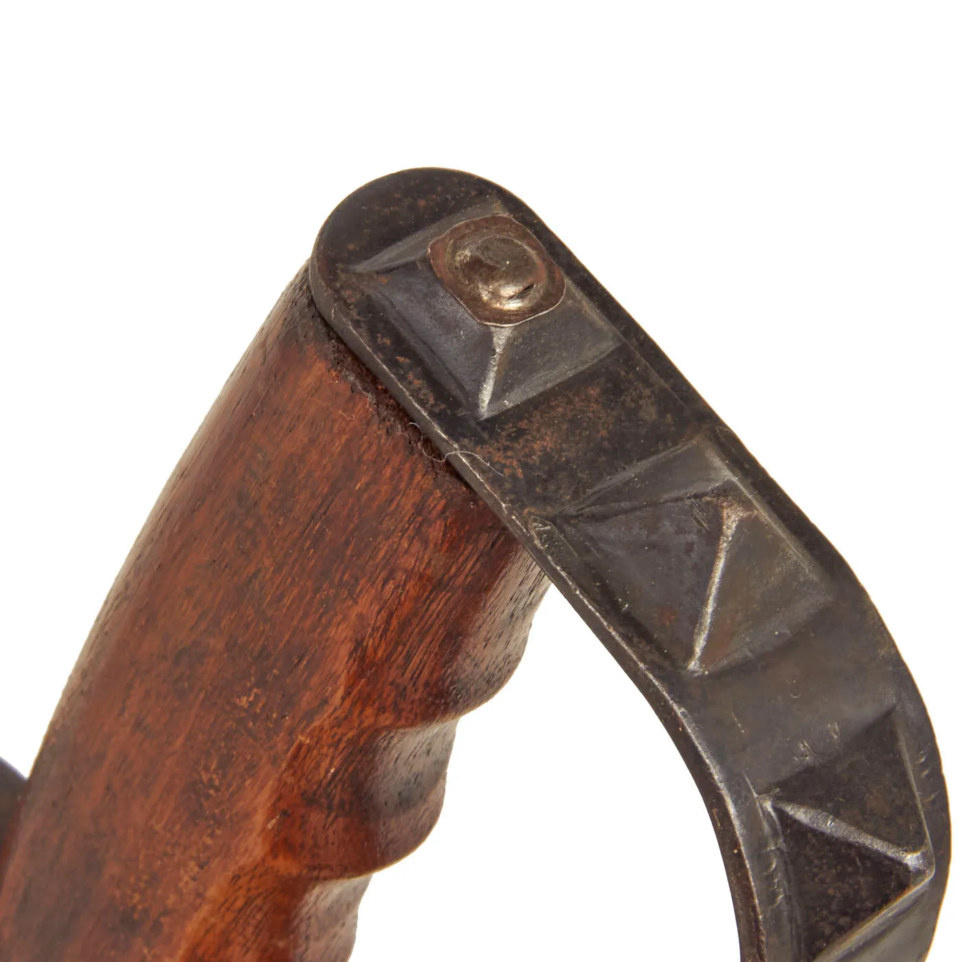 Original U.S. WWI UNISSUED M1917 Trench Knife by L.F. & C dated 1917 With Cardboard Shipping Tube and Scabbard by Jewell dated 1918
