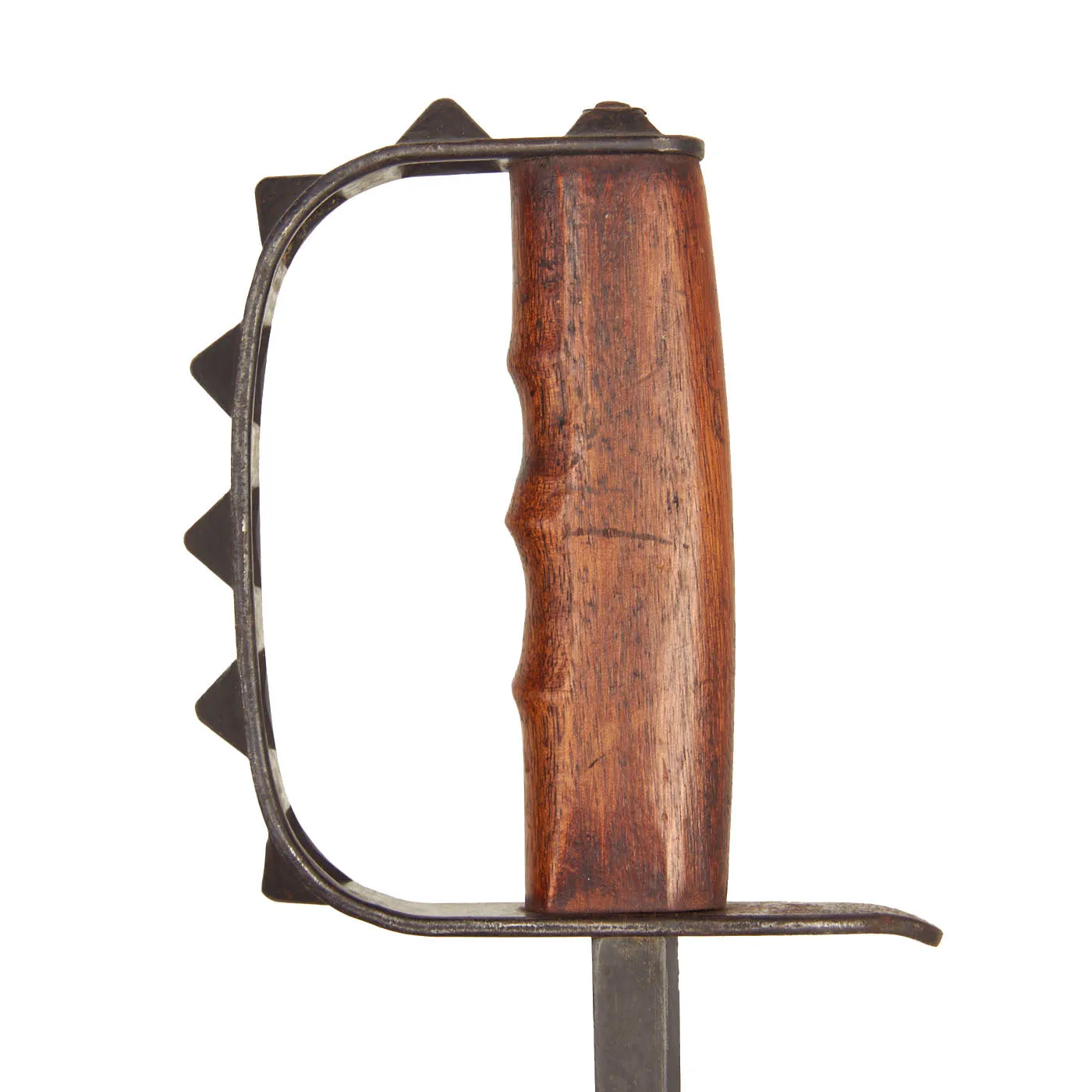 Original U.S. WWI UNISSUED M1917 Trench Knife by L.F. & C dated 1917 With Cardboard Shipping Tube and Scabbard by Jewell dated 1918