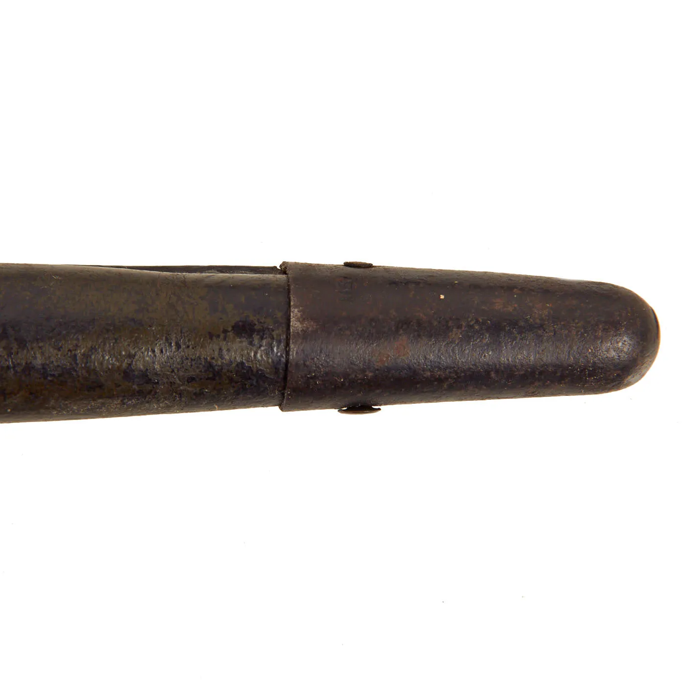 Original U.S. WWI UNISSUED M1917 Trench Knife by L.F. & C dated 1917 With Cardboard Shipping Tube and Scabbard by Jewell dated 1918