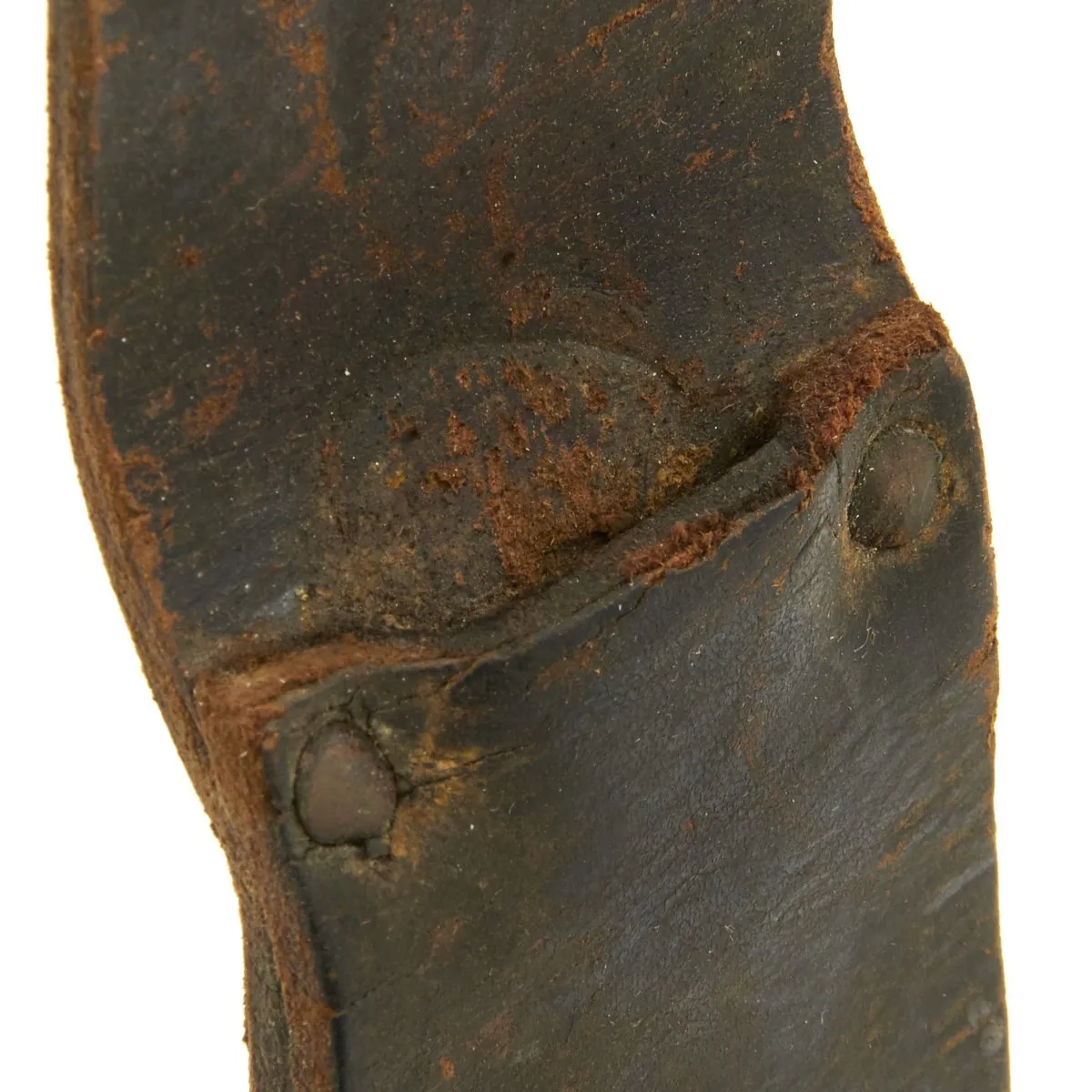 Original U.S. WWII Custom Knuckle Duster Fighting Knife Constructed From Remington Bayonet