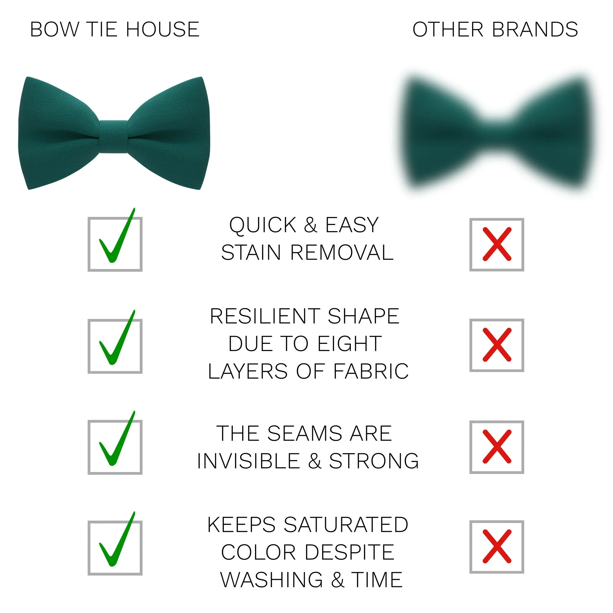 Sea Green Bow Tie