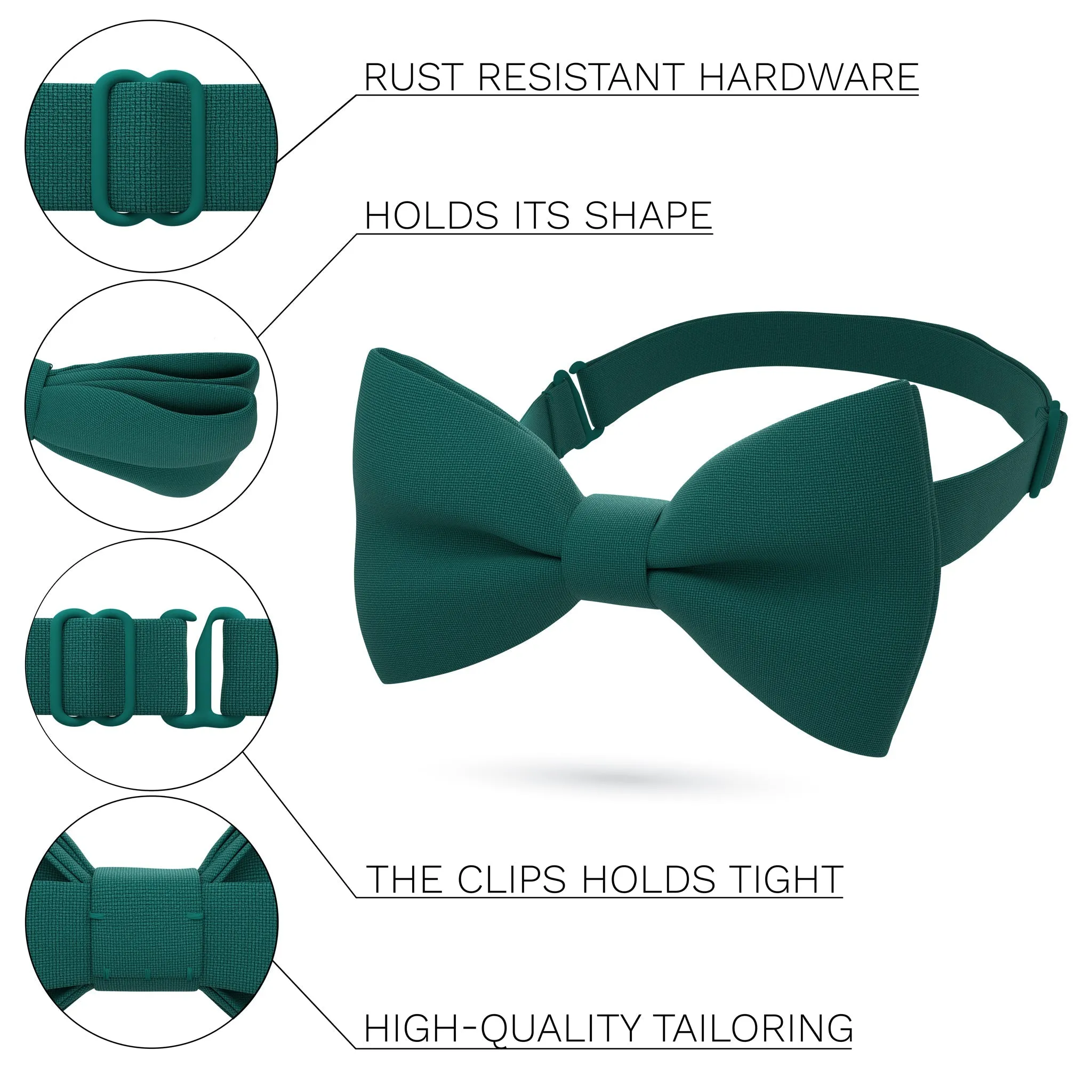 Sea Green Bow Tie