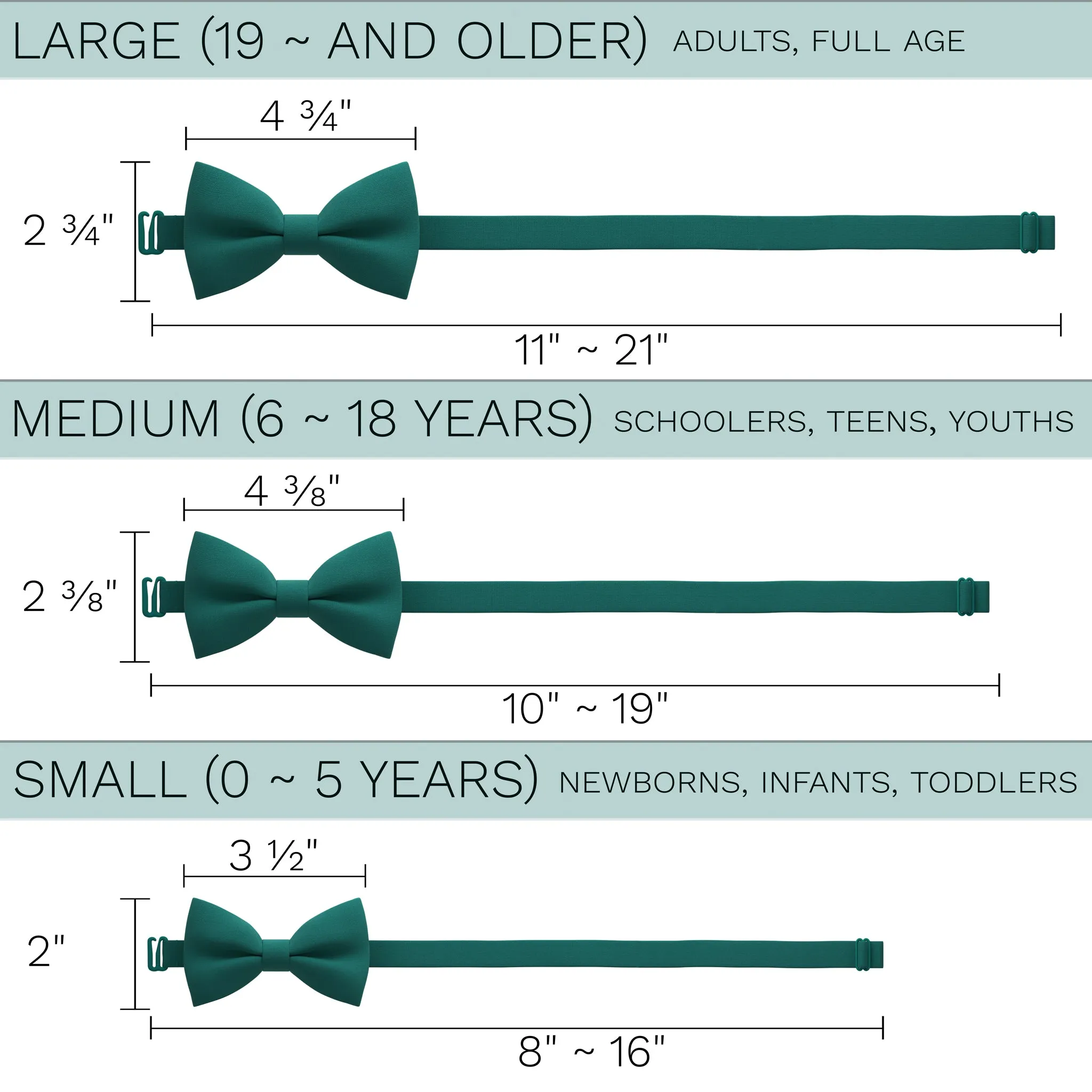 Sea Green Bow Tie