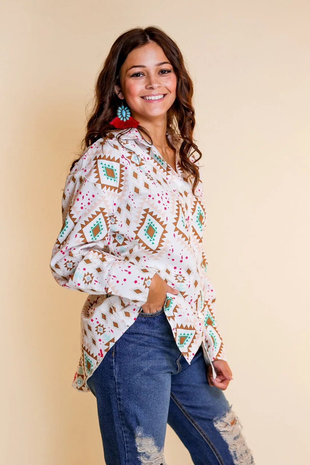 Stock Yard Stylin Button Down