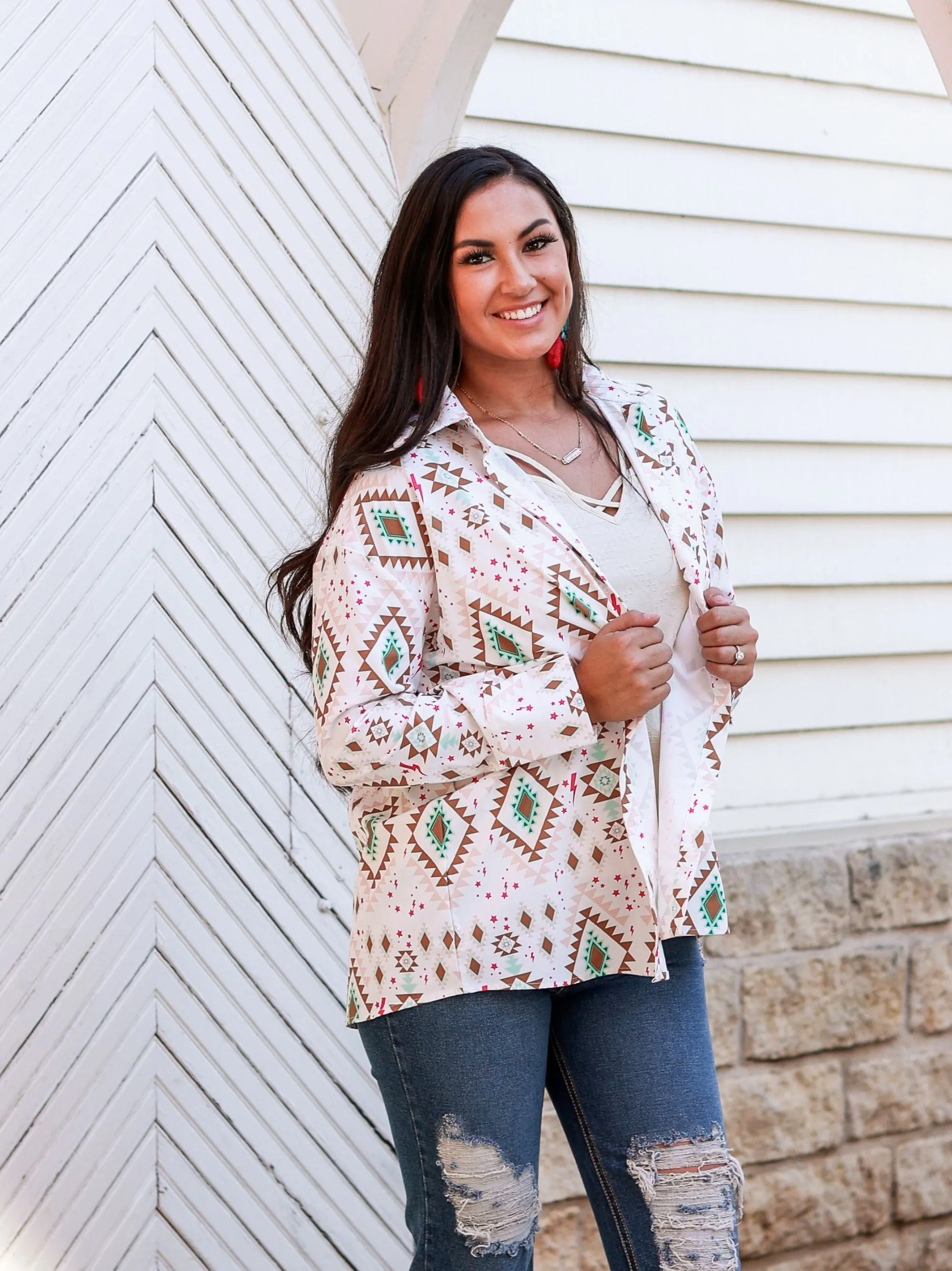 Stock Yard Stylin Button Down