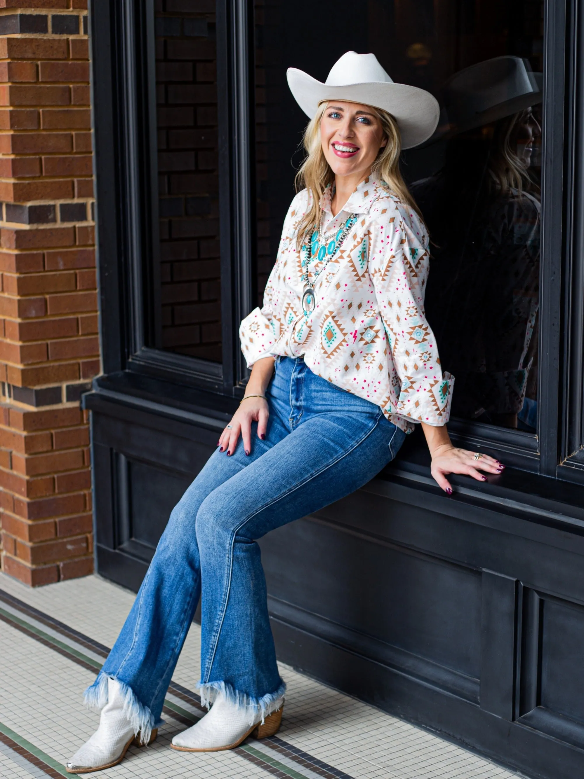 Stock Yard Stylin Button Down