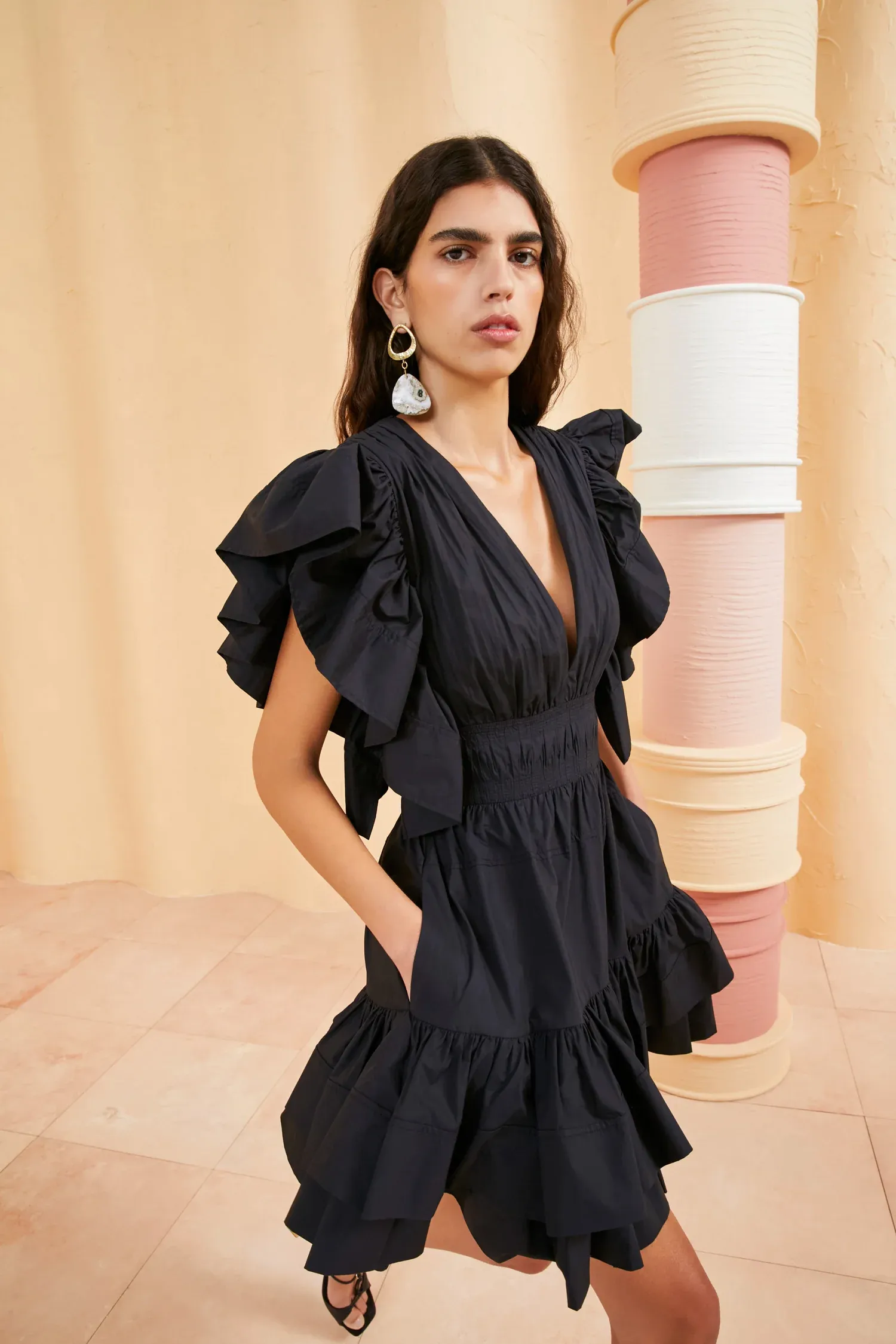 Ulla Johnson - Kiri Dress in Noir